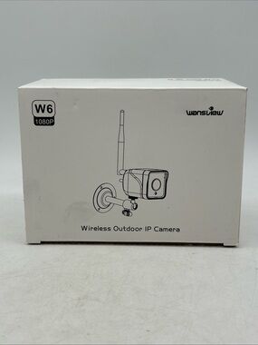New Wansview Wireless Outdoor Ip Camera W6 1080p Black